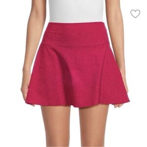 Beyond Yoga Pink Spacedye Skort Athletic Tennis Sporty